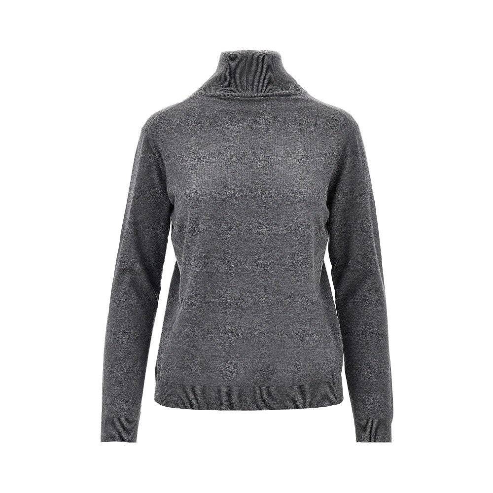 Weekend Max Mara Silk and wool-blend knitted turtleneck