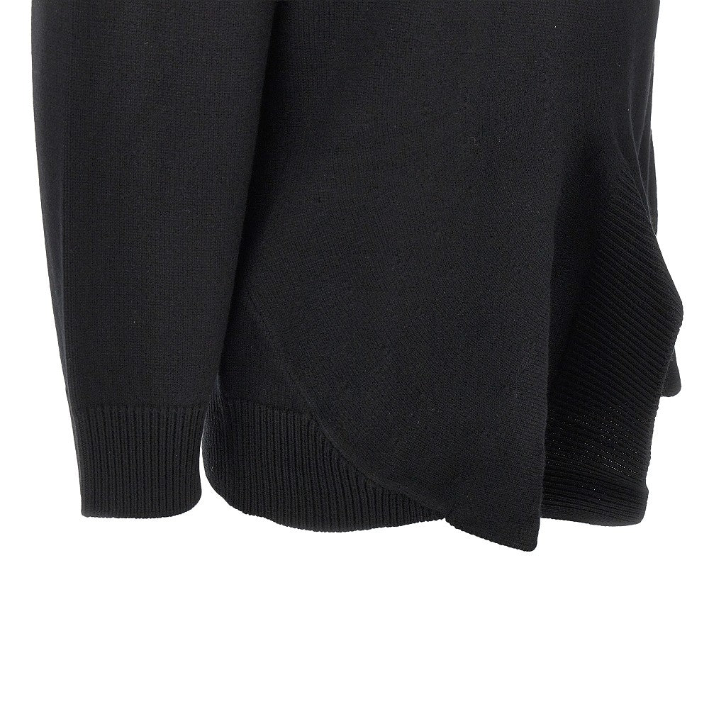 Toteme Wool and cashmere asymmetrical sweater