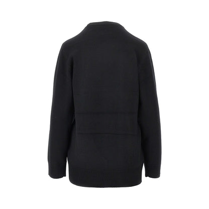 Toteme Wool and cashmere asymmetrical sweater
