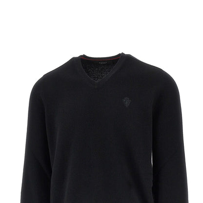 GUCCI Cashmere sweater with logo embroidery