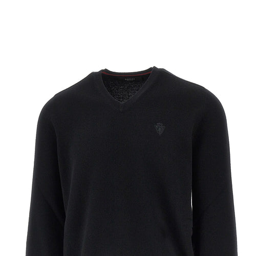 GUCCI Cashmere sweater with logo embroidery