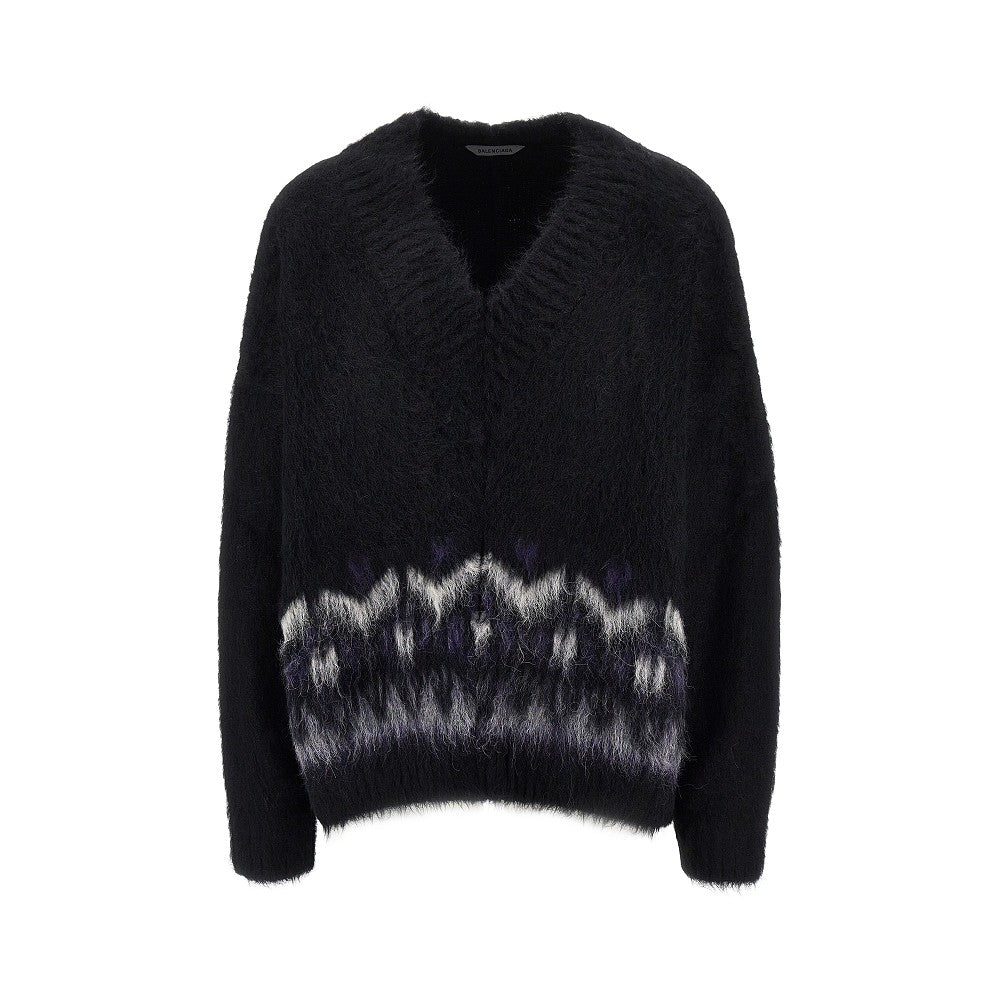 Balenciaga Alpaca-blend oversized sweater