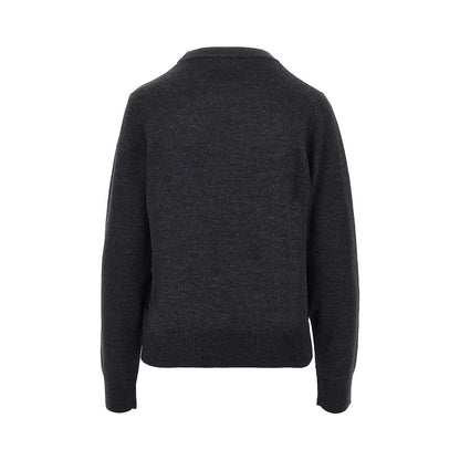 Ganni Cotton and wool-blend sweater