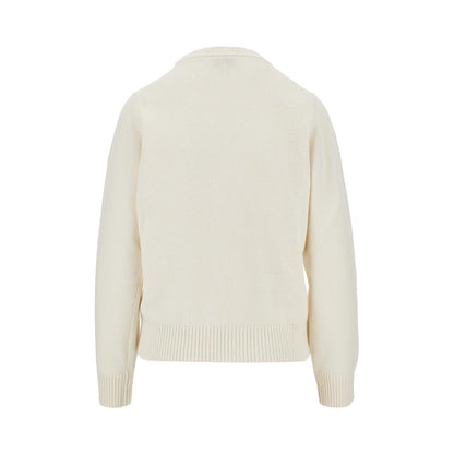 Ganni 'Raspberries' wool-blend sweater