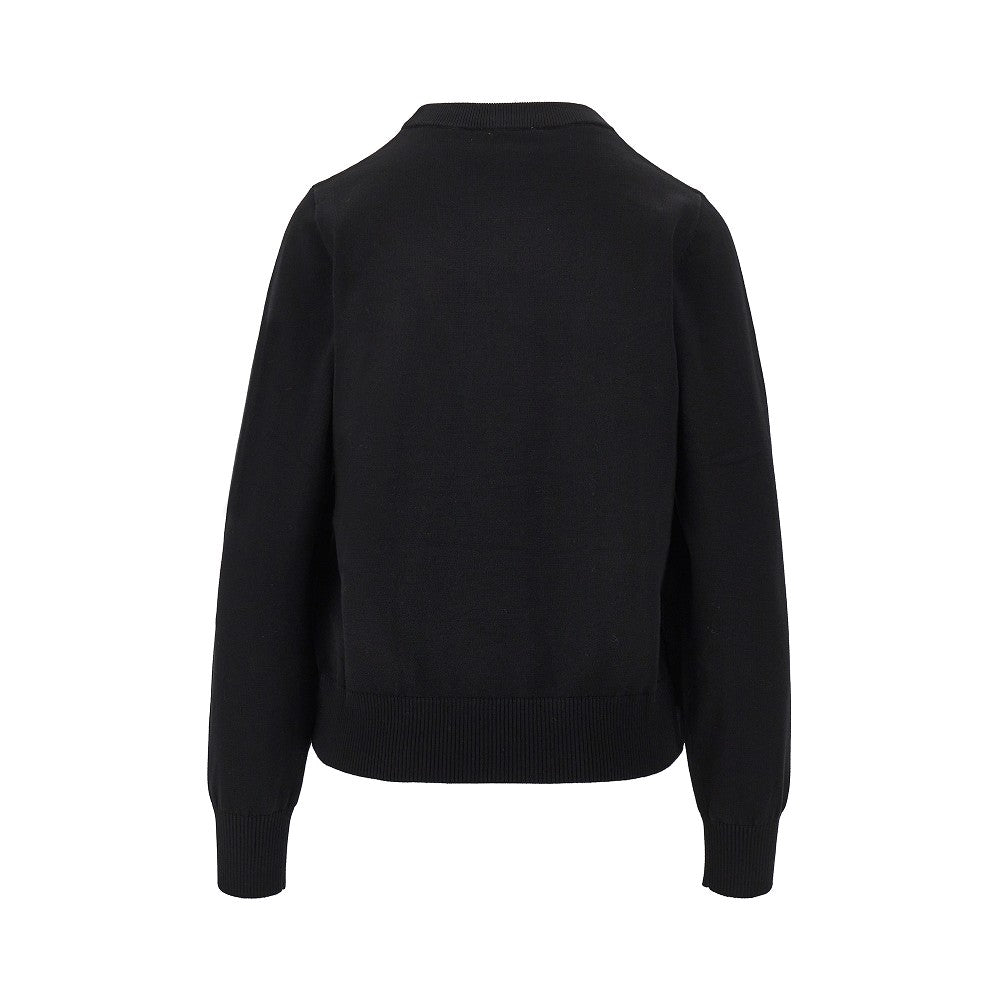 Ganni Cotton knitting 'Banana' sweater