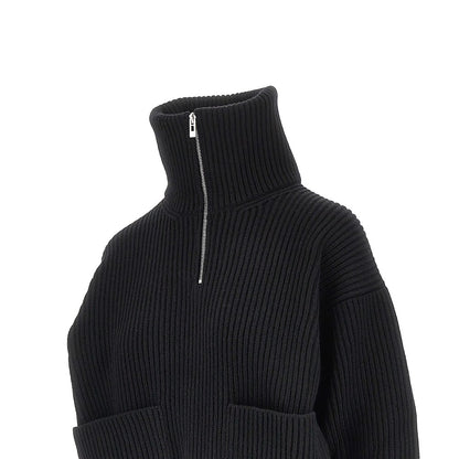 ALAIA Wool and cashmere Trucker sweater