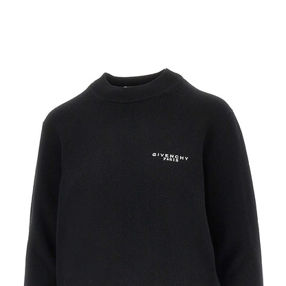 GIVENCHY Cashmere and wool sweater with embroidery