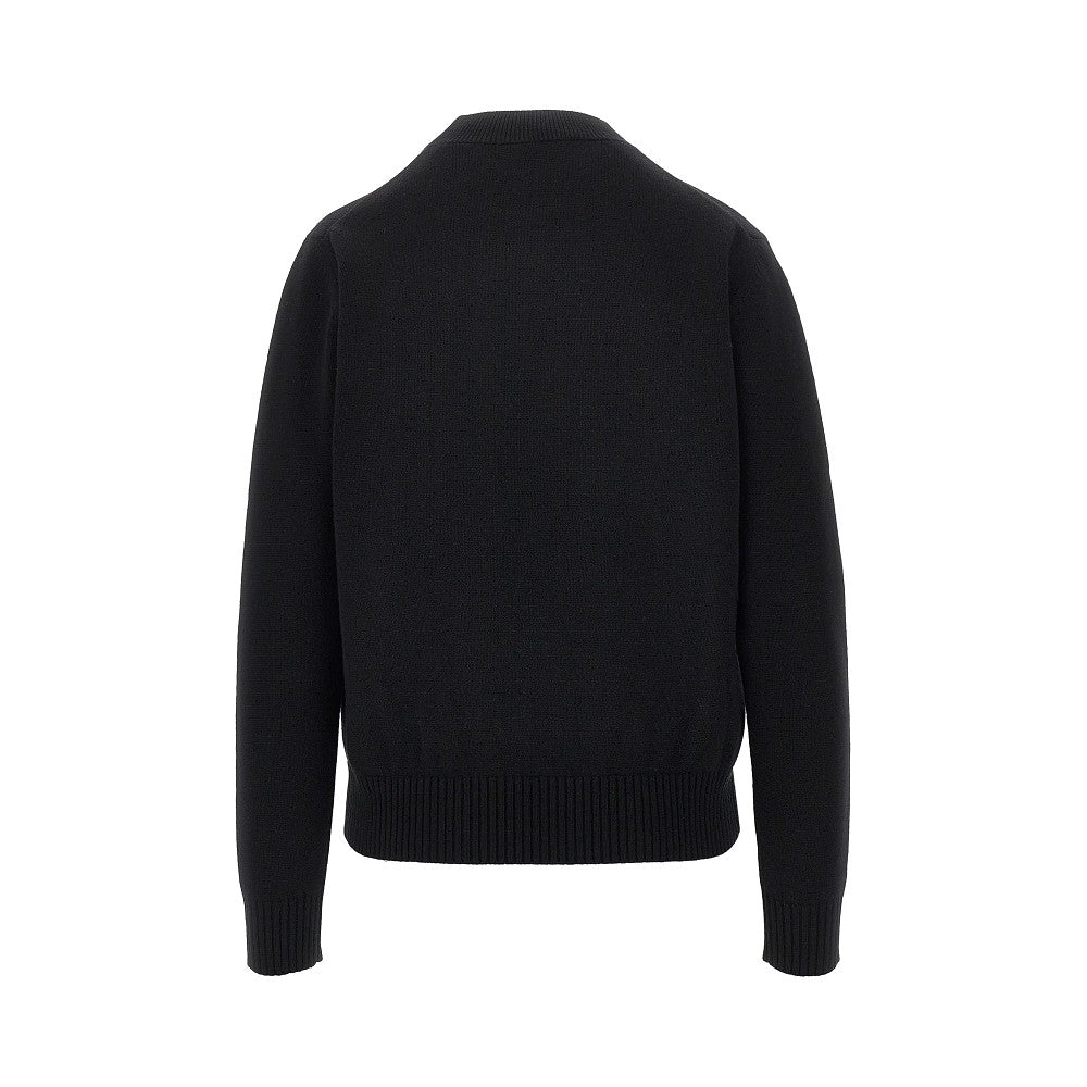 GIVENCHY Cashmere and wool sweater with embroidery