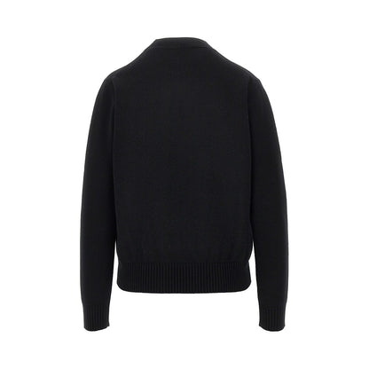 GIVENCHY Cashmere and wool sweater with embroidery