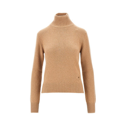 AMI Cashmere standing collar sweater
