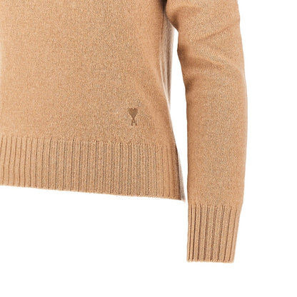 AMI Cashmere standing collar sweater