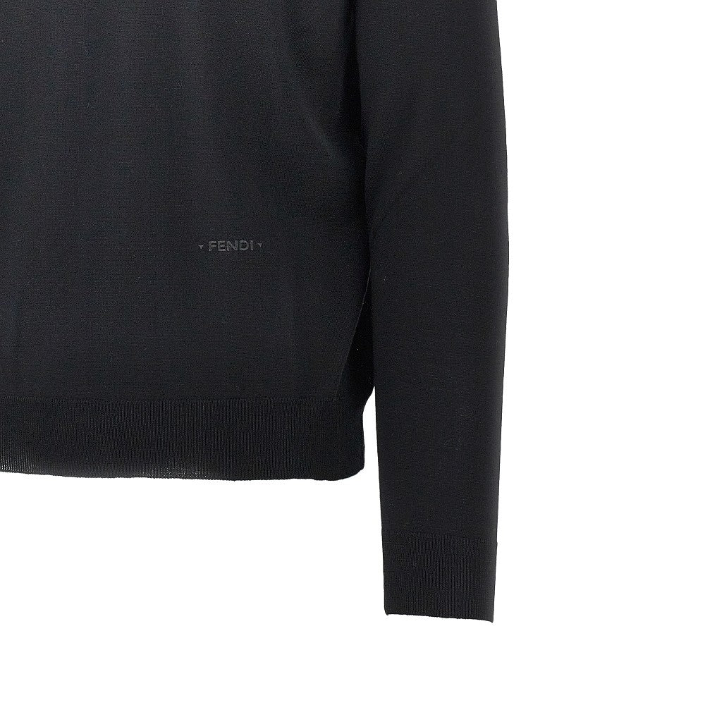 FENDI V-neck wool sweater