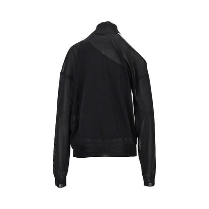 FENDI Silk organdie top