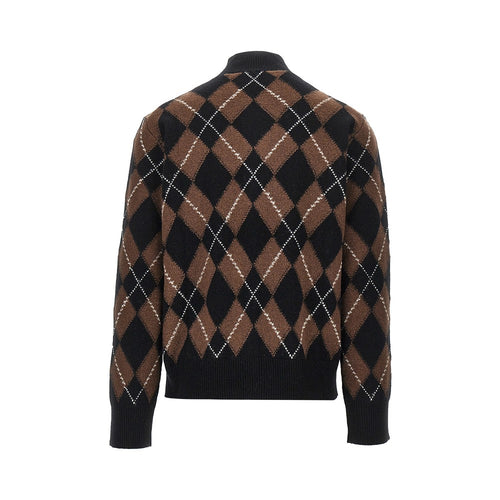Ami Paris Argyle wool sweater