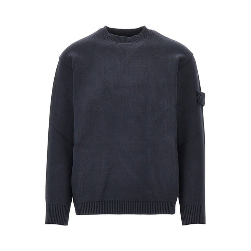 STONE ISLAND Cotton-blend crewneck sweater