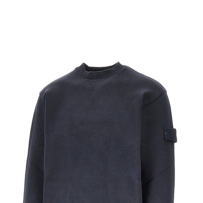 STONE ISLAND Cotton-blend crewneck sweater