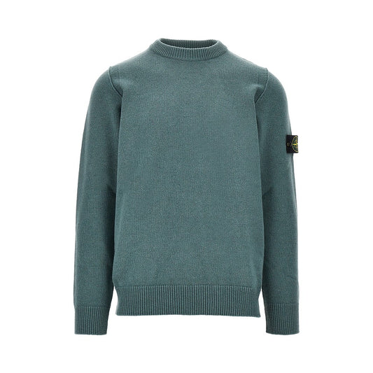 STONE ISLAND Knitted sweater with Logo Badge
