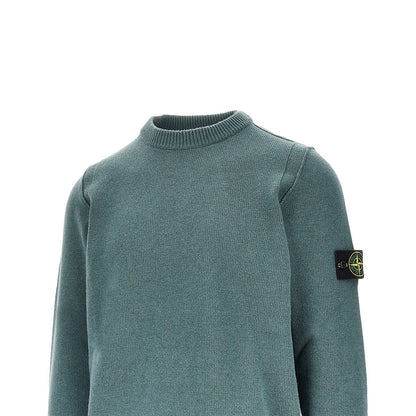 STONE ISLAND Knitted sweater with Logo Badge