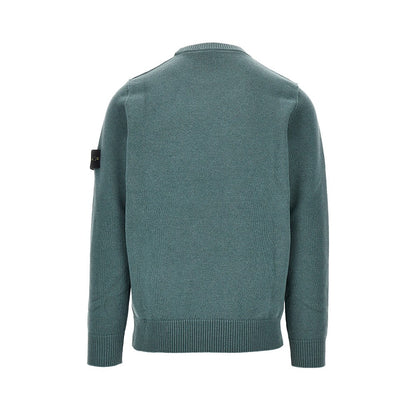 STONE ISLAND Knitted sweater with Logo Badge