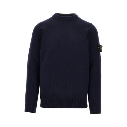 STONE ISLAND Knitted sweater with Logo Badge