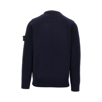STONE ISLAND Knitted sweater with Logo Badge