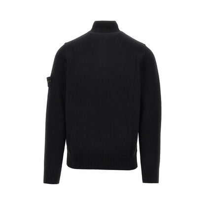 STONE ISLAND Knitted sweater with Logo Badge