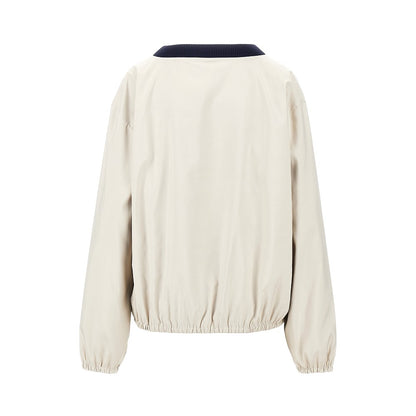 MIU MIU Tec pongé sweatshirt
