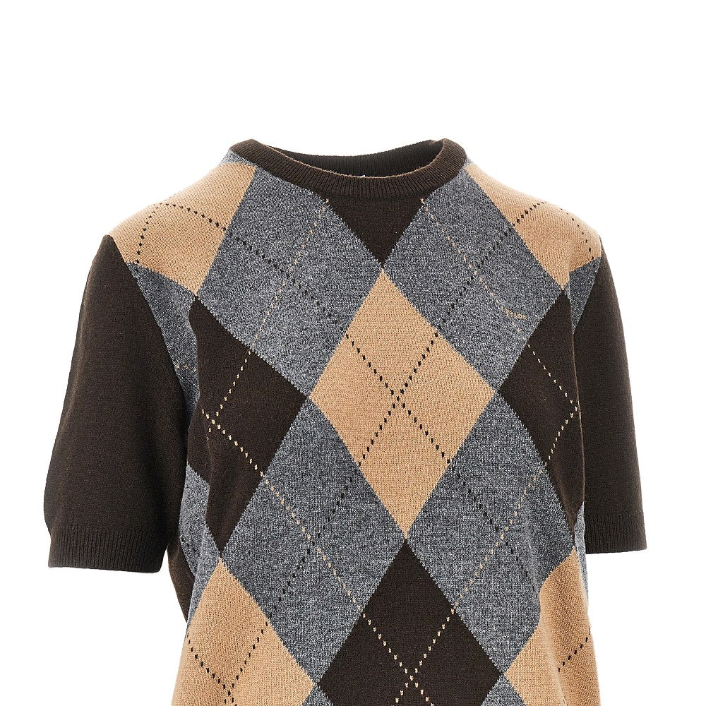 PRADA Cashmere lozenge sweater