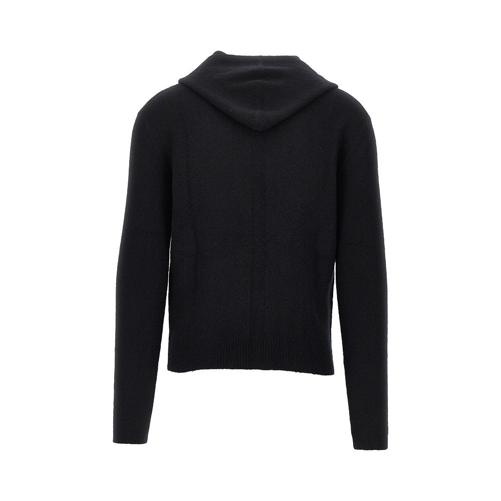 Rick Owens Knitted hooded sweater