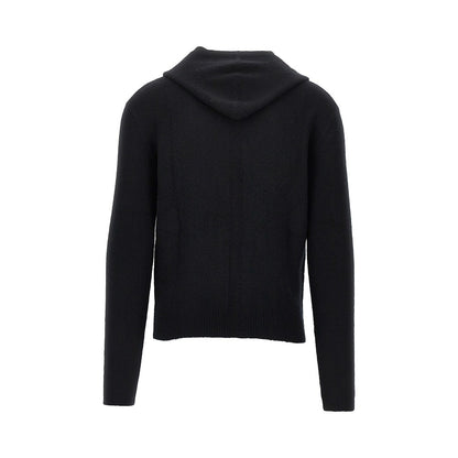 Rick Owens Knitted hooded sweater