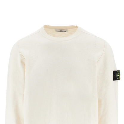 STONE ISLAND Cotton-blend crewneck sweater