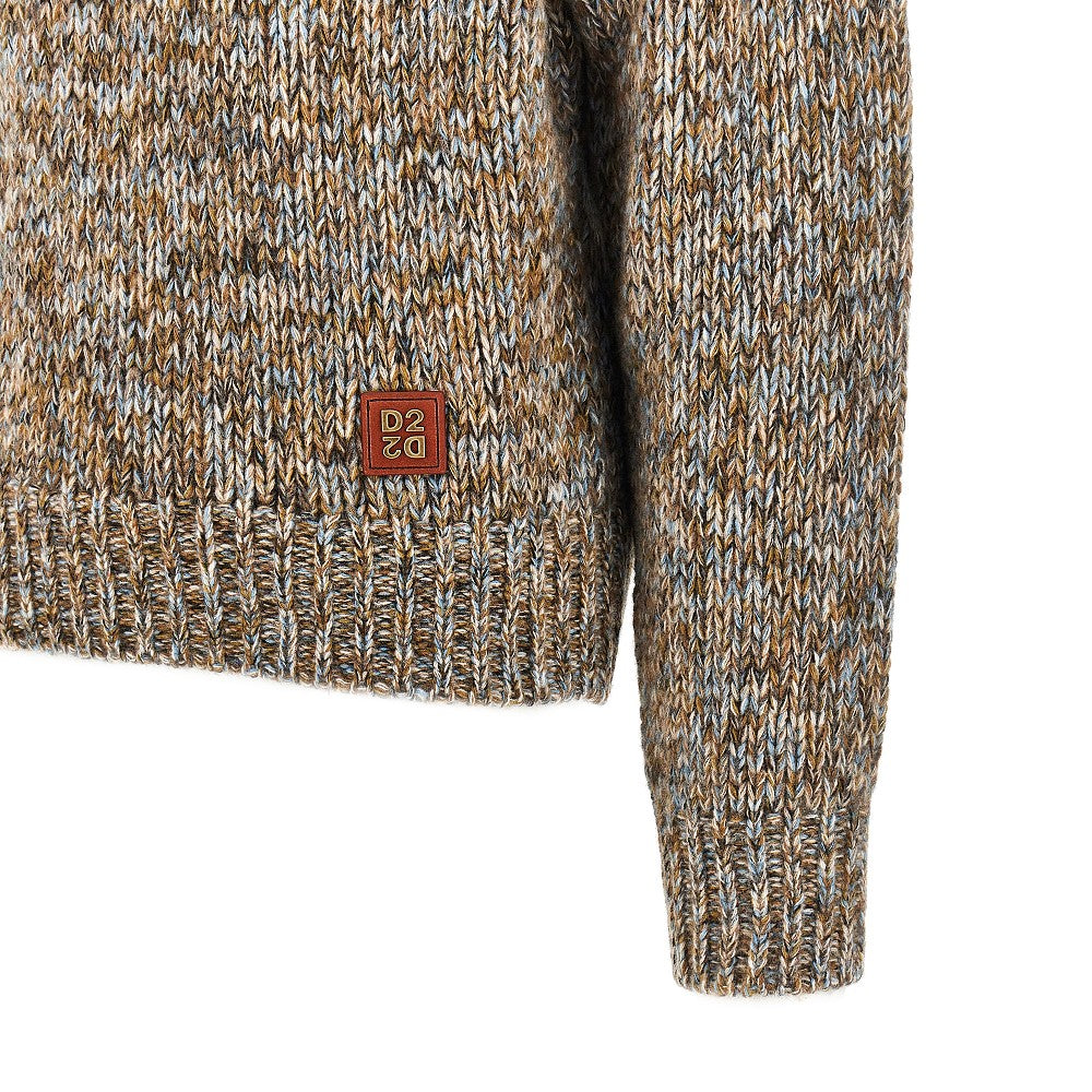 DSQUARED2 Virgin wool-blend yarn sweater