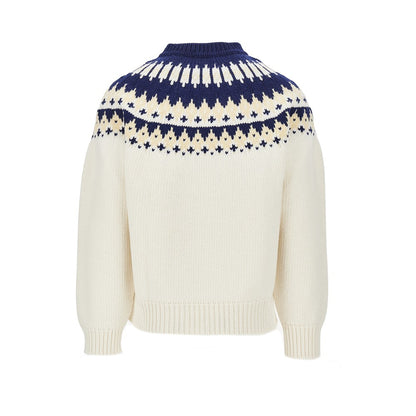 DSQUARED2 Jacquard motif wool sweater