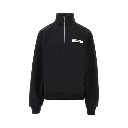 JACQUEMUS Gros Grain' half-zip sweatshirt
