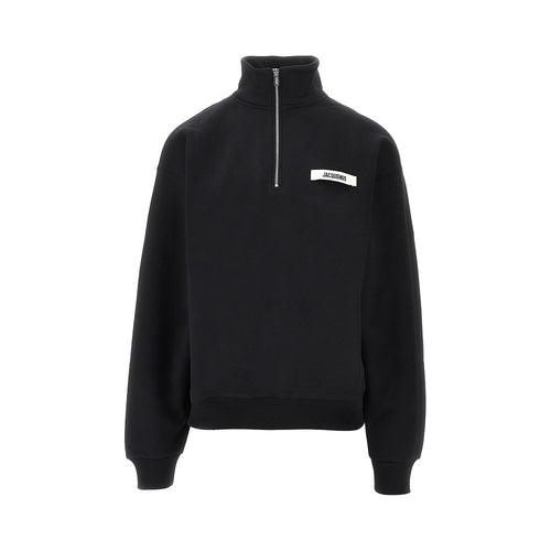 JACQUEMUS Gros Grain' half-zip sweatshirt