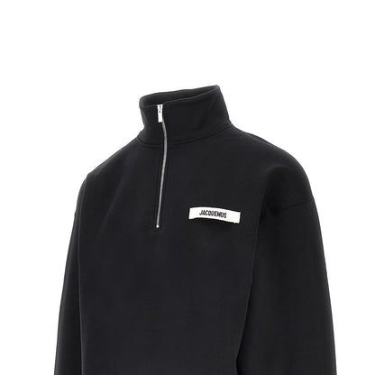 JACQUEMUS Gros Grain' half-zip sweatshirt