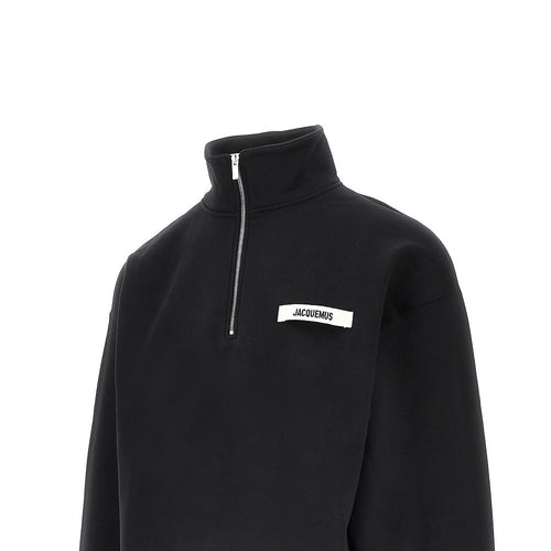 JACQUEMUS Gros Grain' half-zip sweatshirt