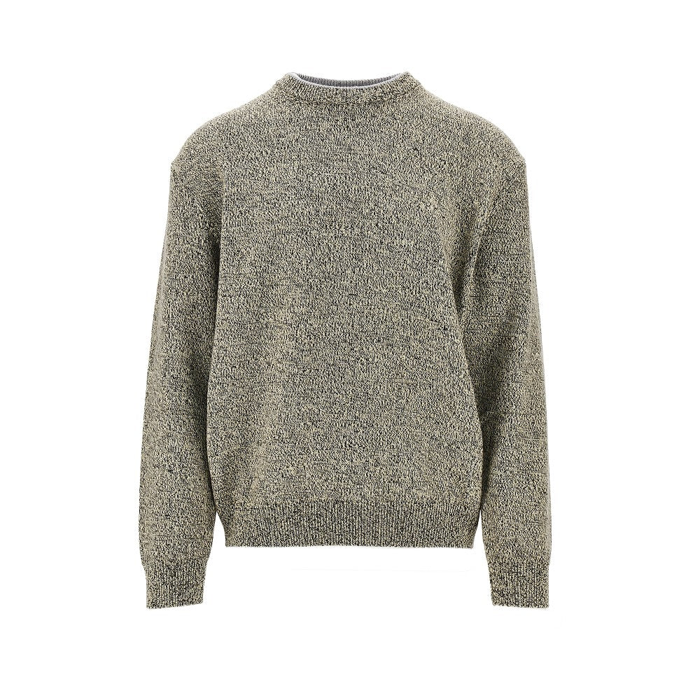 JACQUEMUS Merino wool sweater with logo intarsia