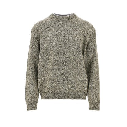 JACQUEMUS Merino wool sweater with logo intarsia
