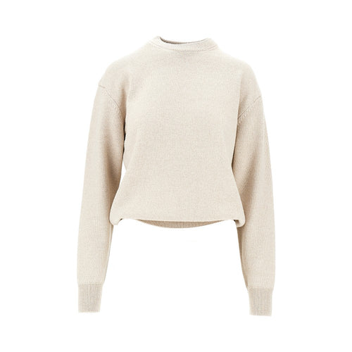 JACQUEMUS Logo intarsia merino wool sweater
