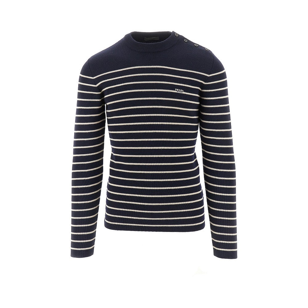 PRADA Striped wool sweater