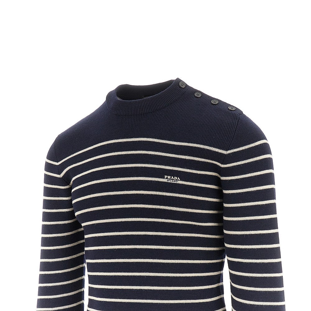 PRADA Striped wool sweater