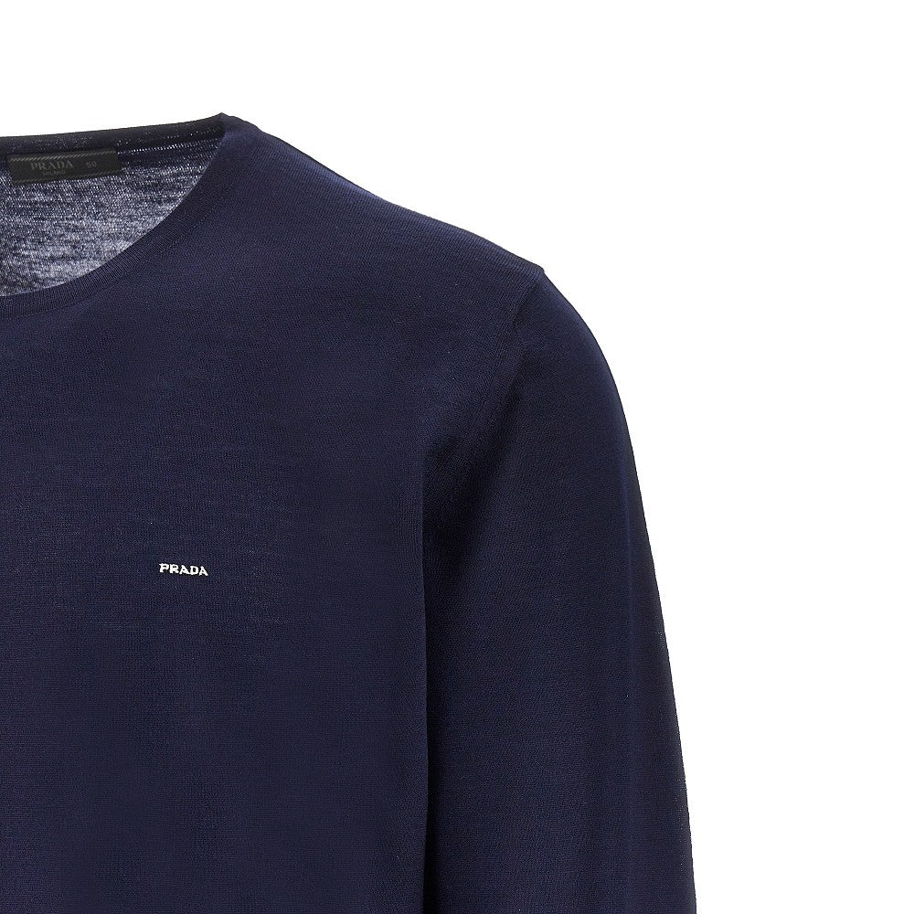 PRADA Superfine wool crewneck sweater
