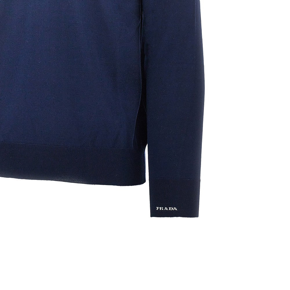 PRADA V-neck cotton sweater