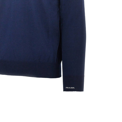 PRADA V-neck cotton sweater
