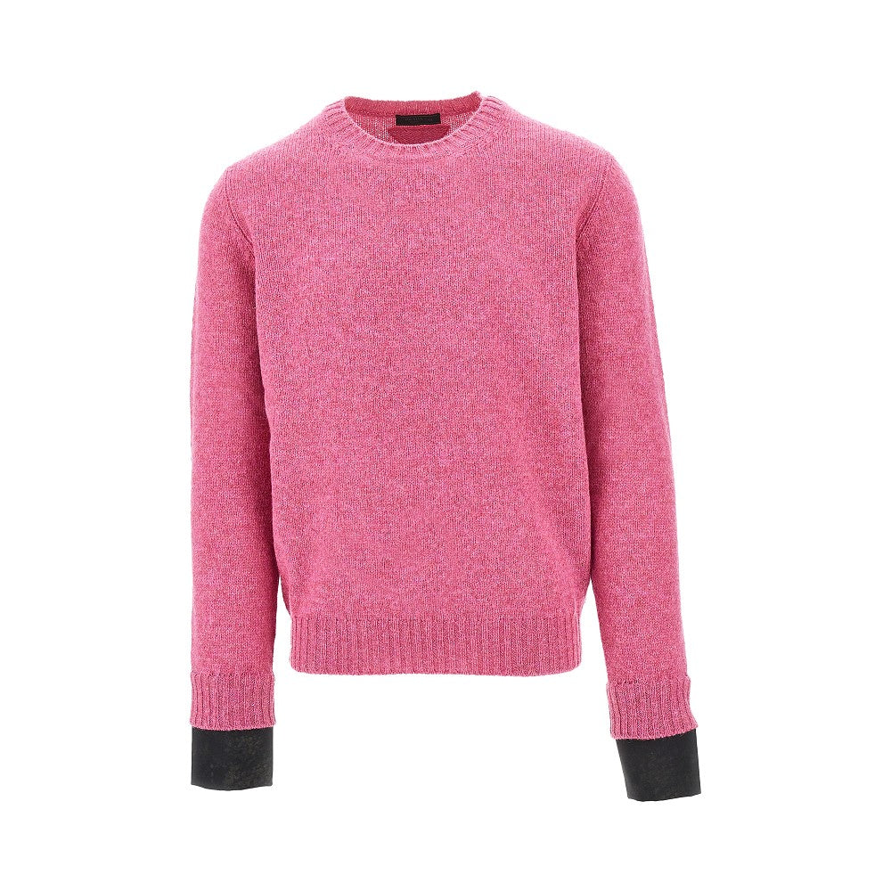 Prada Wool sweater with detachable cuffs
