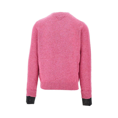 Prada Wool sweater with detachable cuffs