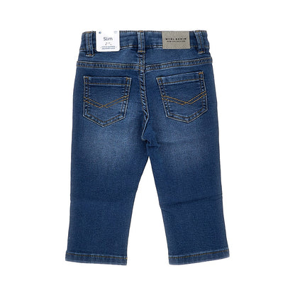 Mayoral Stretch denim Slim Fit jeans