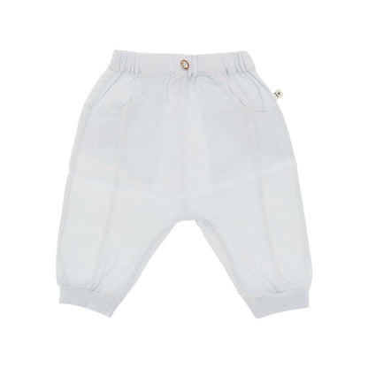 1 + in the Family Stretch cotton seersucker pants