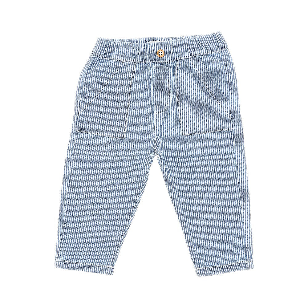1 + in the Family Striped denim pants